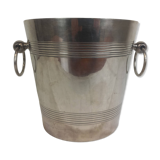 Silver metal champagne seal