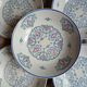 7 small deep plates Salins France