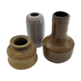 Set of 3 miniature Vases in Scandinavian ceramic