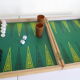 Malette en bois de 3 jeux vintage