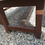 Fir farmhouse table with bench 3m42