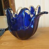 Murano crystal vase