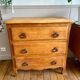 Vintage wooden chest of drawers