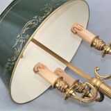Lampe bouillotte en bronze massif de style Empire