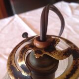Suspension vintage en verre