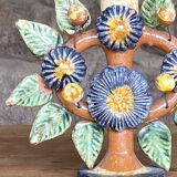 Aurelio FLORES, tree of life shaped candlestick