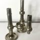 Set of 3 Stoff Candleholders 12 pieces