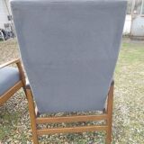 Scandinavian chaise longue armchair