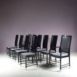 Set of 10 dining chairs by Ernst W. Beranek for Thonet, Austria 1980