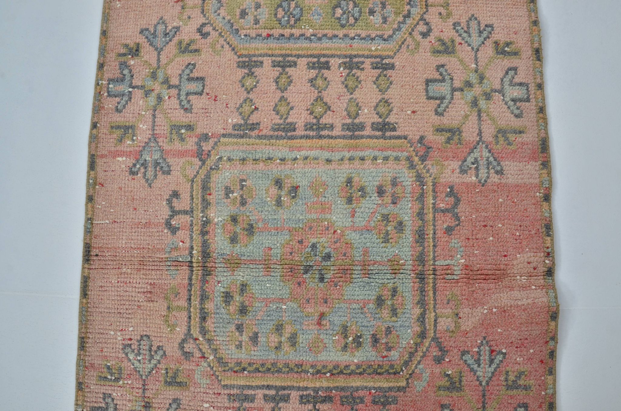 One A kind Oushak Vintage Runner sku 2133