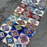 Tapis berbere boucherouite couloir 80x265 cm