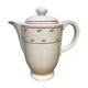 Cafetière en demi porcelaine de Luneville