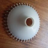 Opaline glass suspension ceiling light