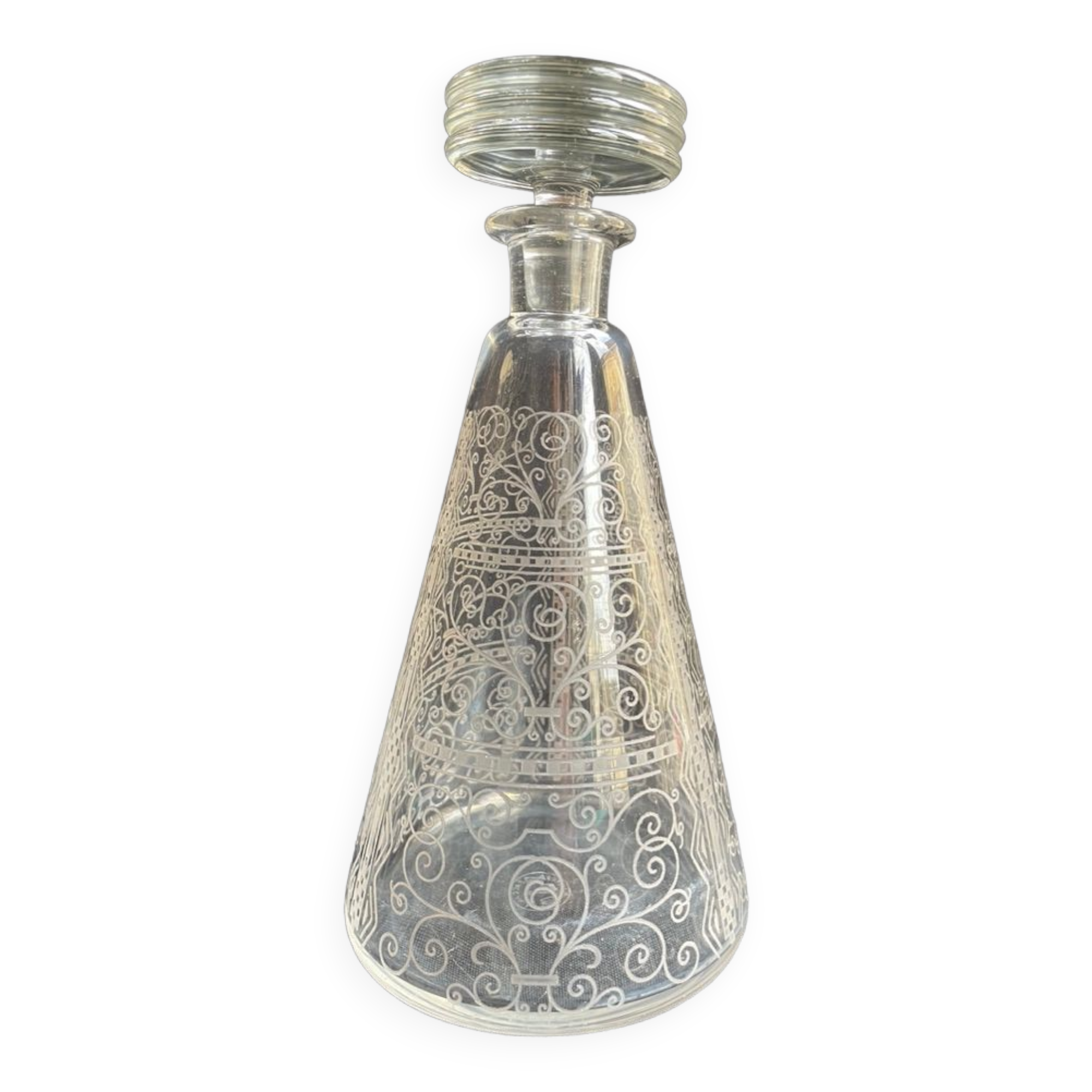 Carafe Baccarat service Lido – Art Deco