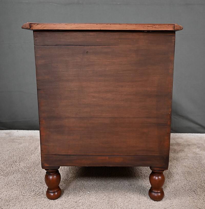 Victorian Library Step Stool in Mahogany, England – 2nd half of the 19th century