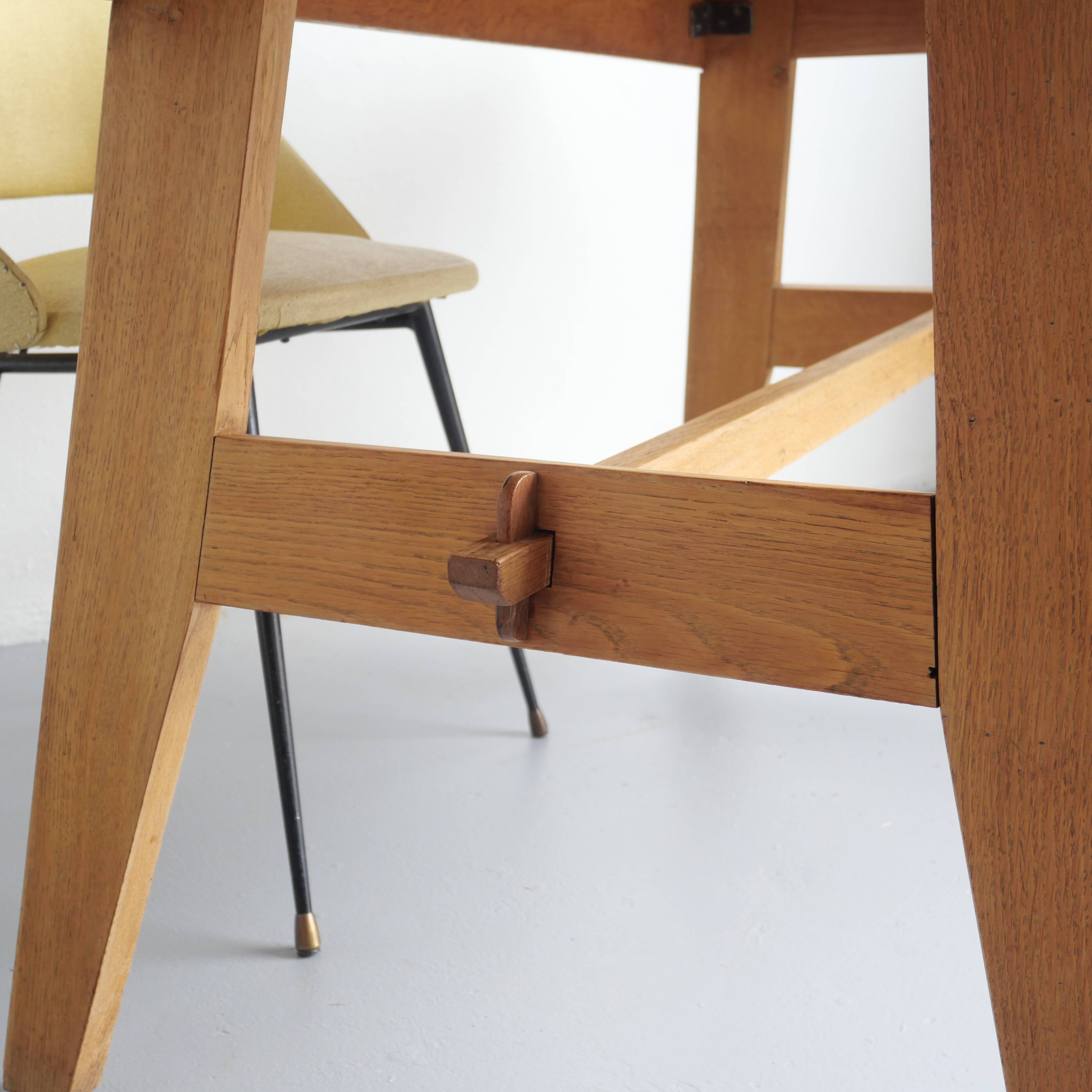 Dining table by René Gabriel 1960