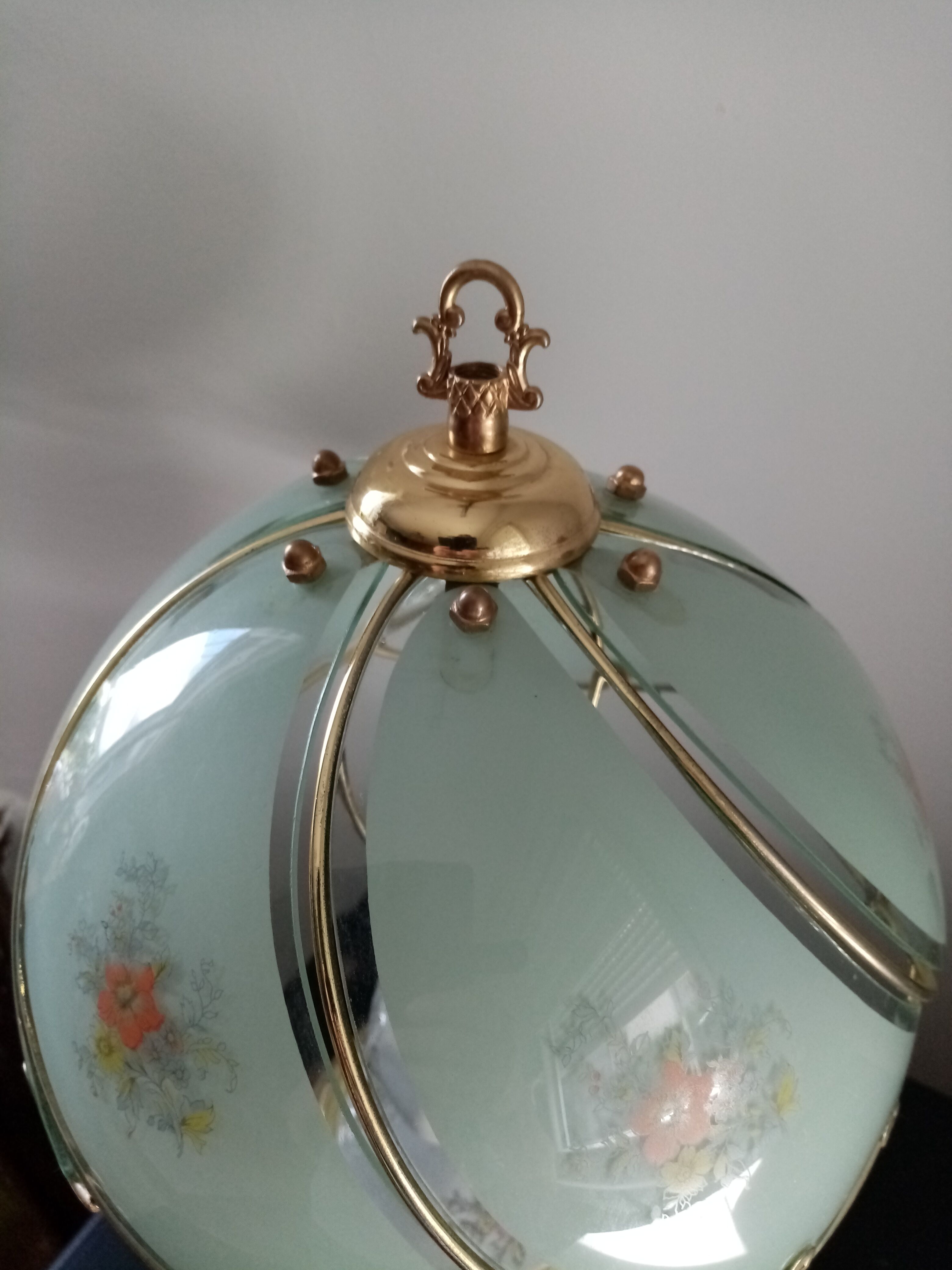 Vintage laying lamp