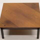 Wengé wood coffee table, 1960s The Netherlands.