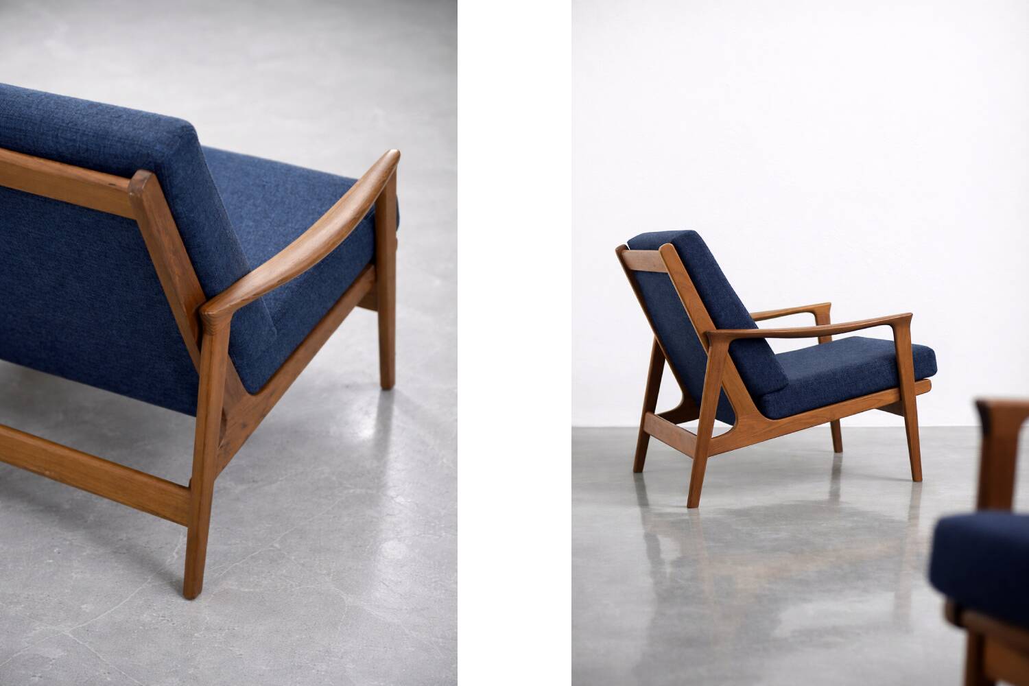 Vintage Mid-Century Australian Modern Teak Sofa & Armchairs by Parker Furniture