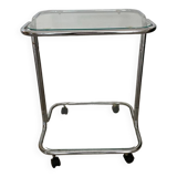 Vintage trolley on wheels