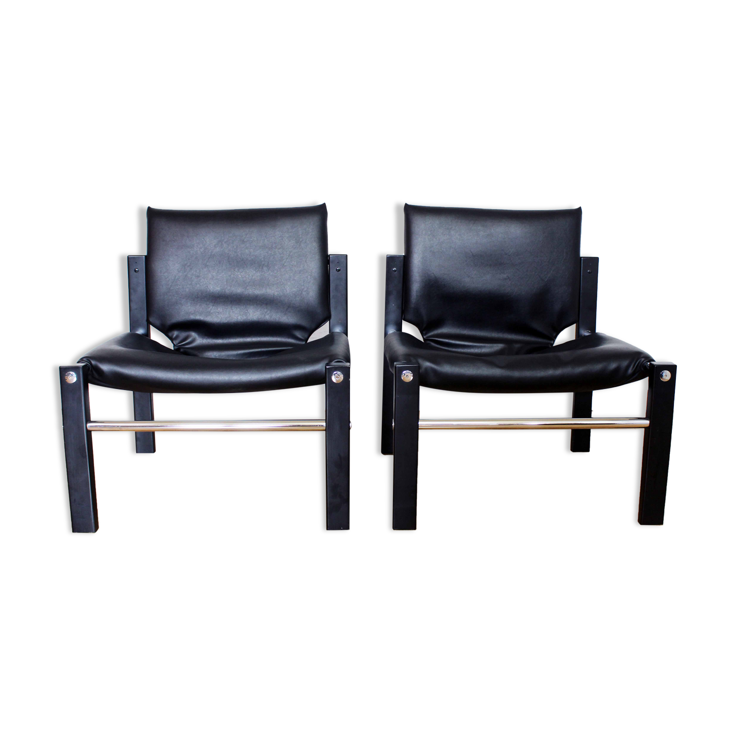 Paire de fauteuils de Maurice Burke pour Arkana