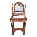 Small empire period psyche dressing table