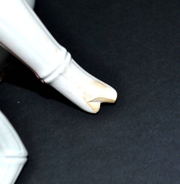 Service à café Sarreguemines 6 tasses + 2 cafetières faïence décor bambou chinois