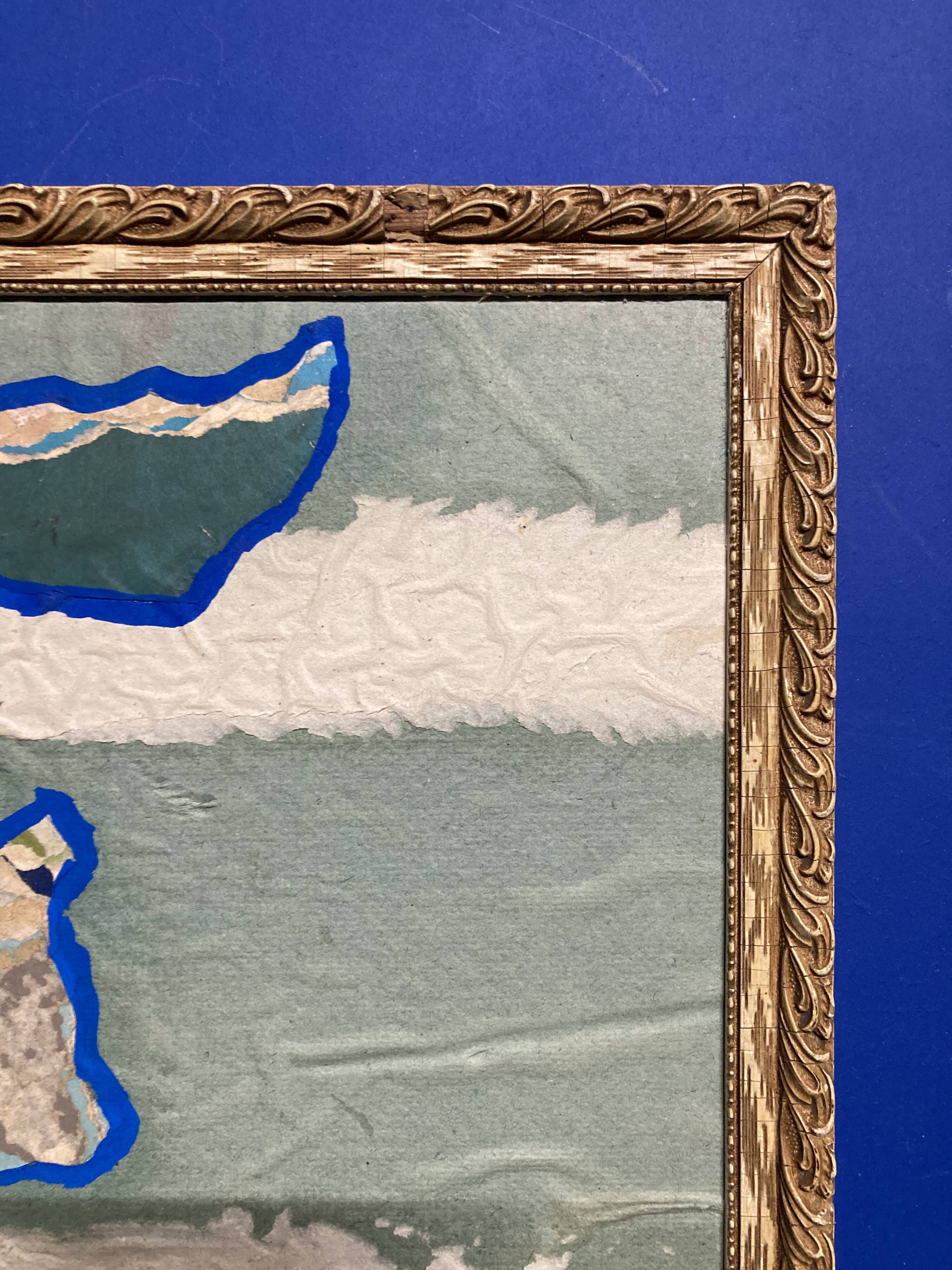 Borkin (born 1932), Constellation, Paper Collage, 1994