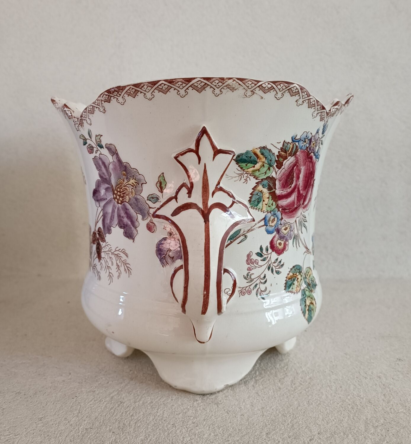 Earthenware planter