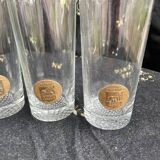 Set of 5 Cinzano aperitif glasses