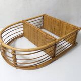 rattan shelf