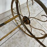 Desserte / bar roulant en laiton de Josef Franck pour Svenskt Tenn Suede annee 50/60