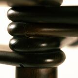 ball brutalist coatrack wood scandianvian