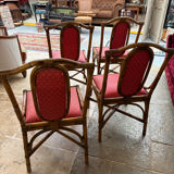 4 rattan chairs