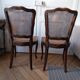 Paire de chaises de style louis xv