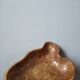 Handcrafted olive wood fruit bowl, country decor.