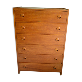Scandinavian dresser teak rag picker 60s/70s