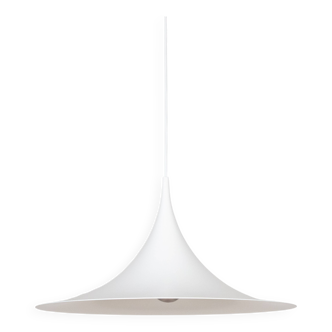 Danish vintage pendant lamp Semi by Bonderup and Thorup, 1968