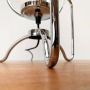 Mid-century space age tripod globe table lamp, 1960s