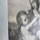 Gravure vintage originale