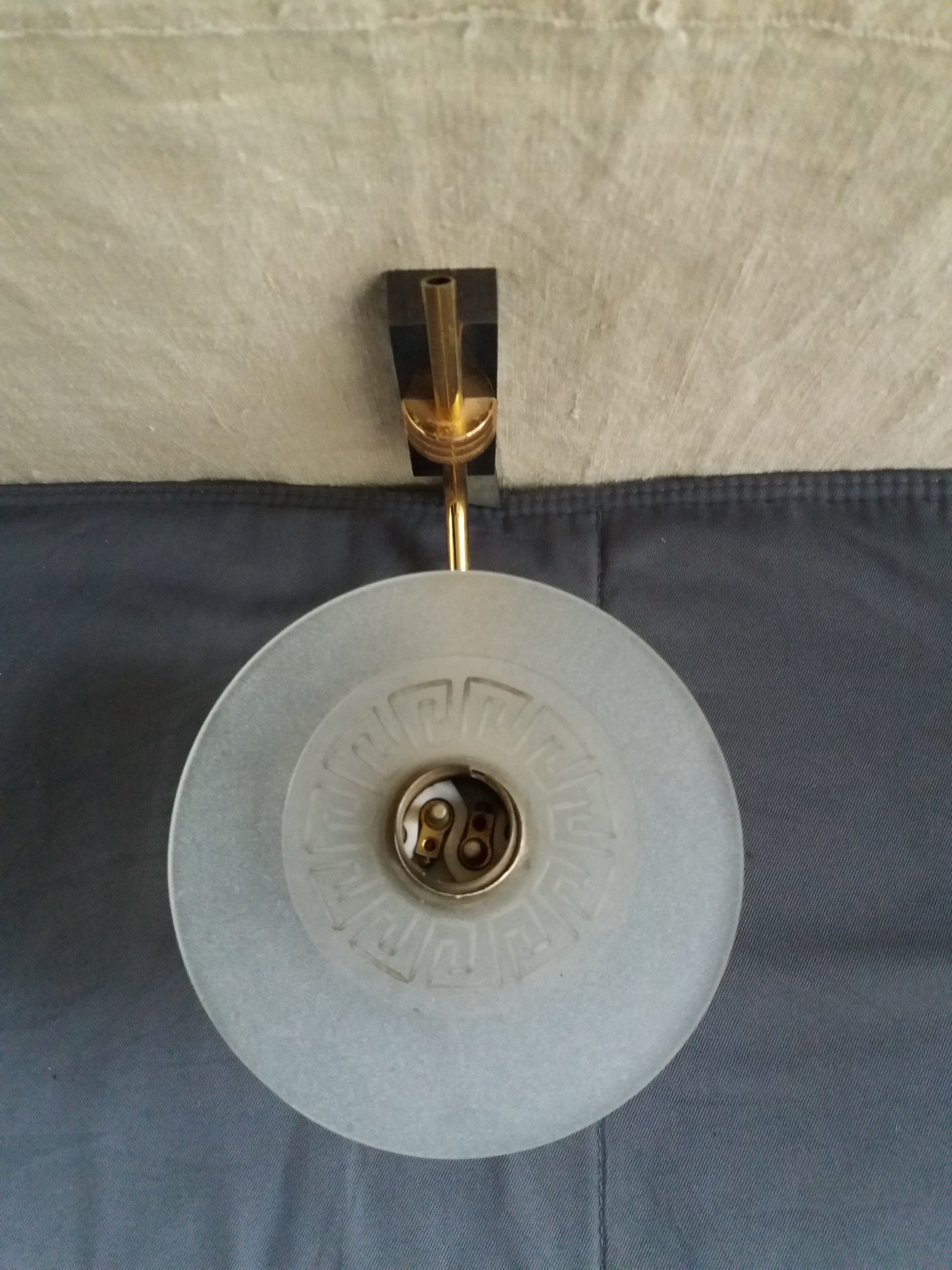 Paire d"appliques design minimalistes