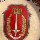 Vide-poche, coupelle en émaux de Longwy, XXème s.