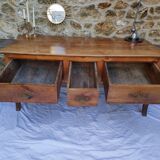 19th end clothier table, furniture workshop