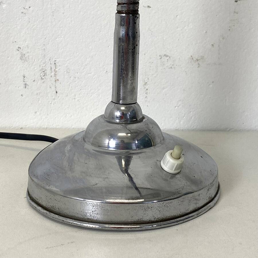 Lampe de bureau Chromée vintage 50's