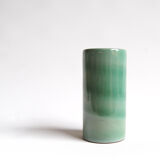 Antonio Lampecco Green Roll Vase
