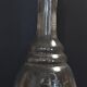 Carafe en verre gravé fin XIXème