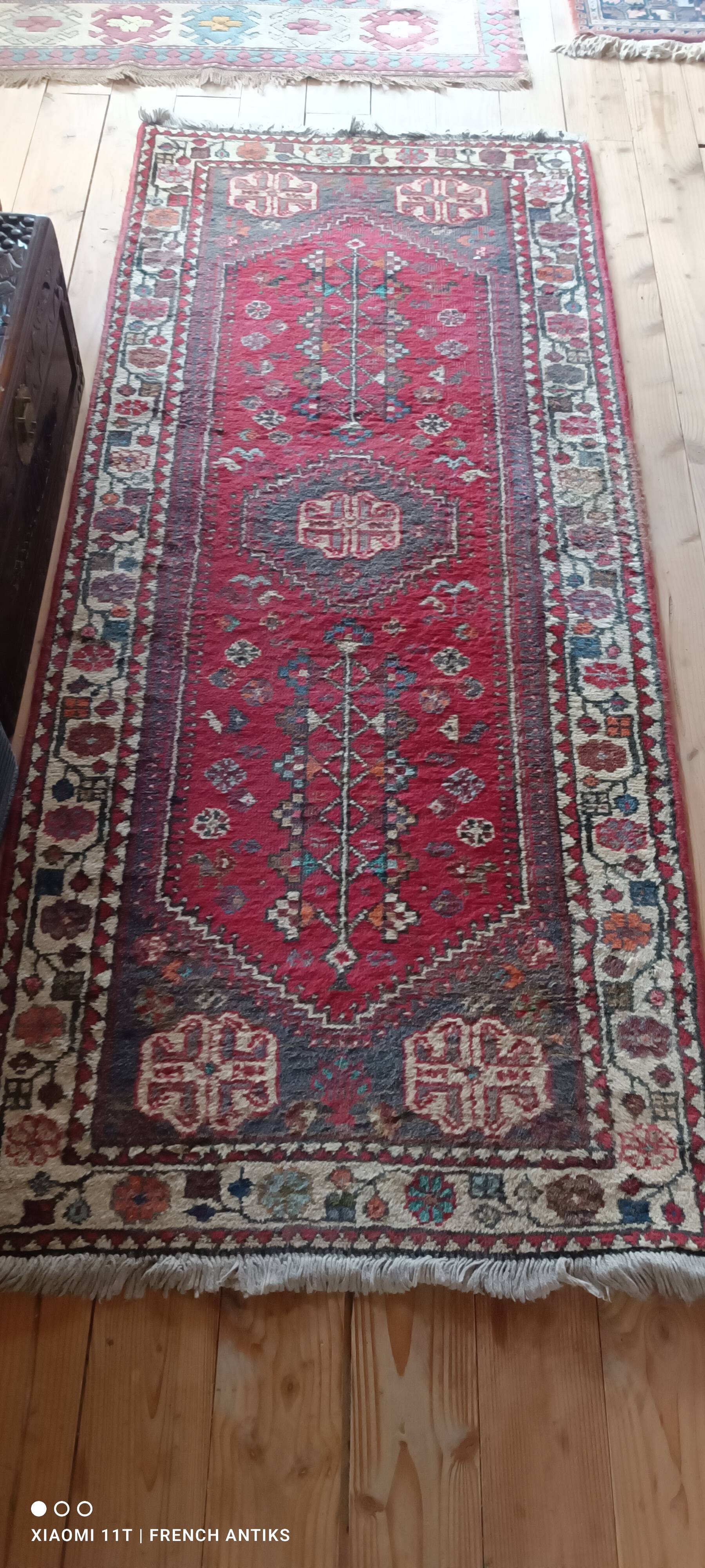 Hallway carpet, Persian carpet from the 1950s.