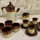 10-piece stoneware tea/coffee set