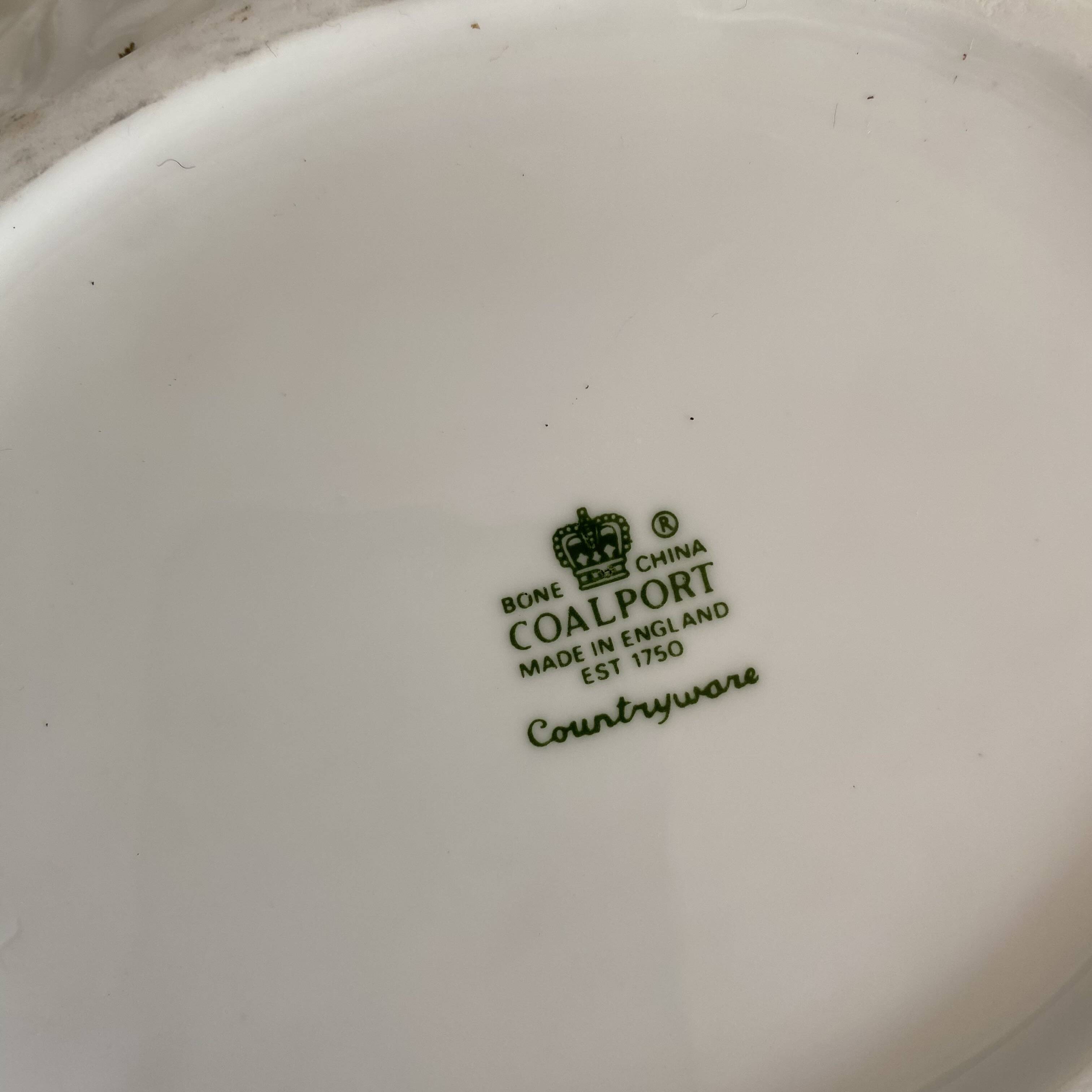 Coalport England porcelain soup tureen