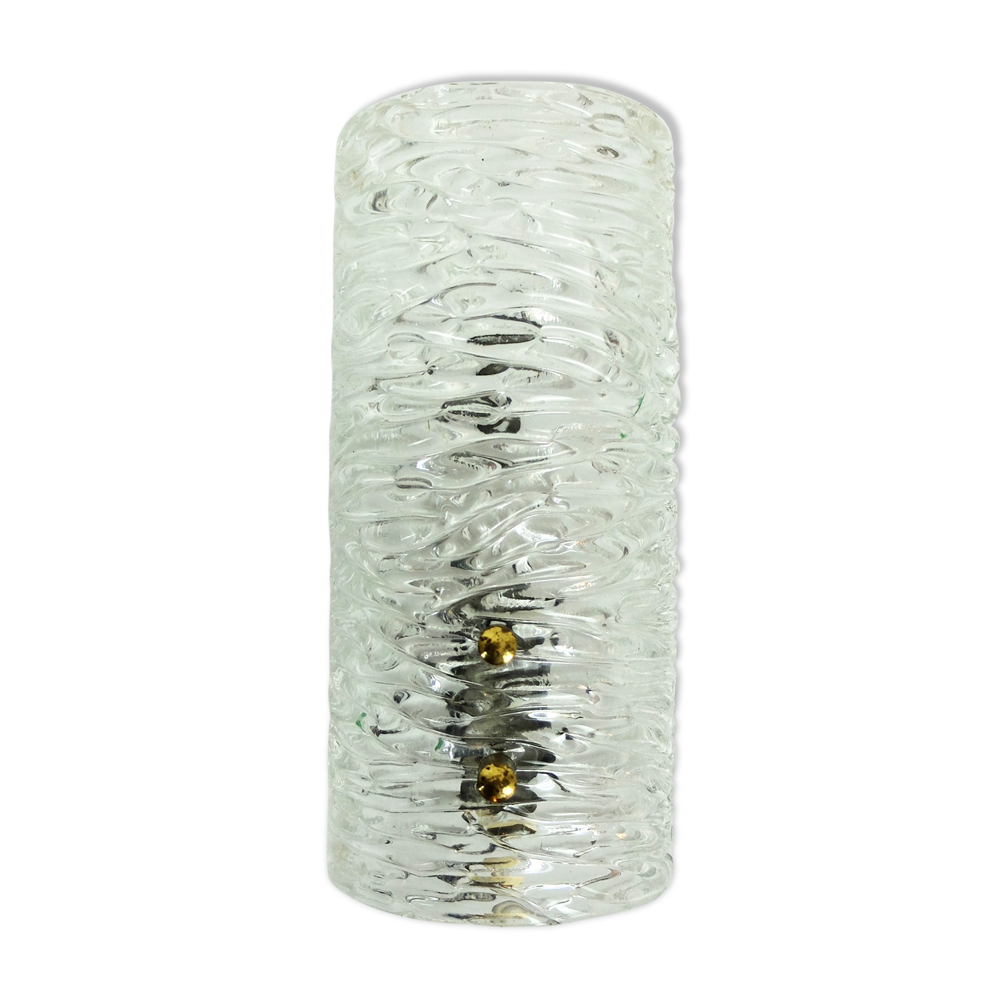 Vintage Swedish wall lamp model 8493 by Carl Fagerlund for Orrefors, 1960s